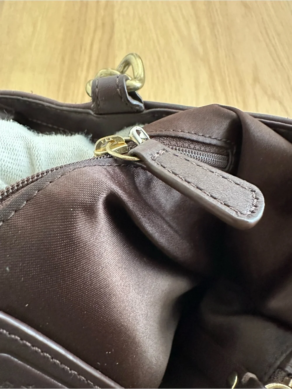 Coach patchwork tote bag